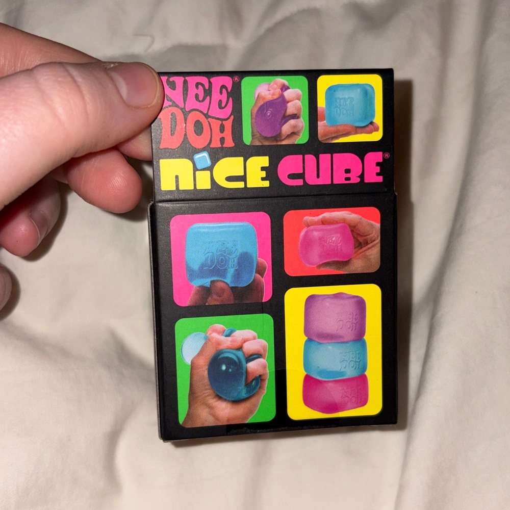 Trendy Brand New Blue Nee Doh Nice Cube Super Solid Squish🔥 - Picture 5 of 6